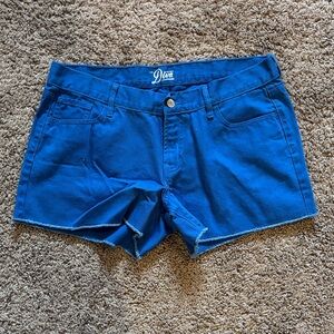 3/$5🌷 Old Navy Women's Bold Blue Jean Shorts